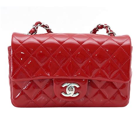 chanel classic mini flap red|chanel mini flap bag rectangular.